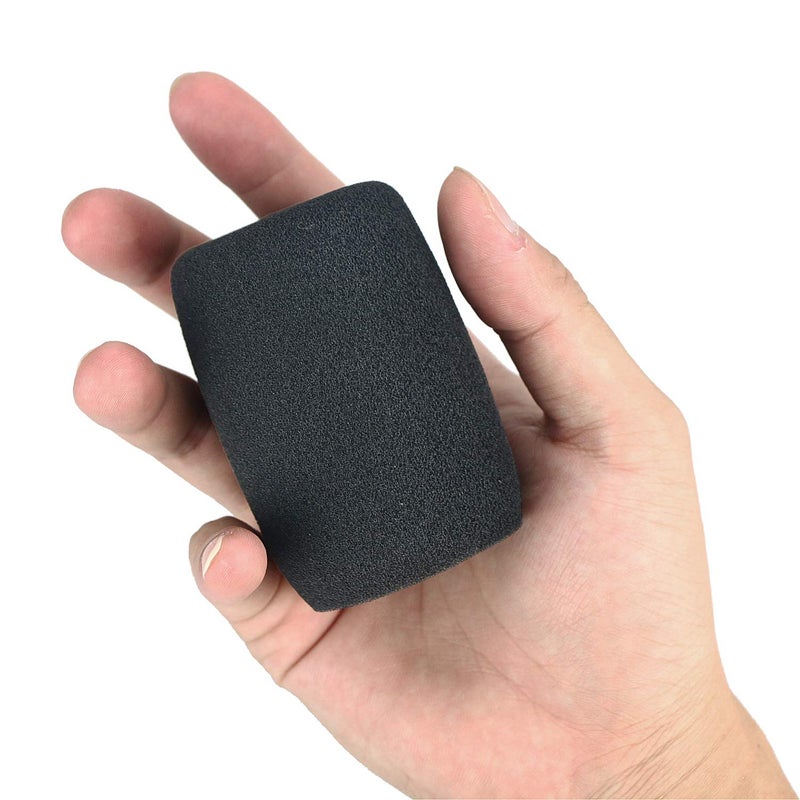 SUNMON A85WS Black Foam Windscreen Pop Filter fits for SM85, SM86, SM87Aï¼ŒBETA87A, and BETA87C by SUNMON (2Packs) - Image 4
